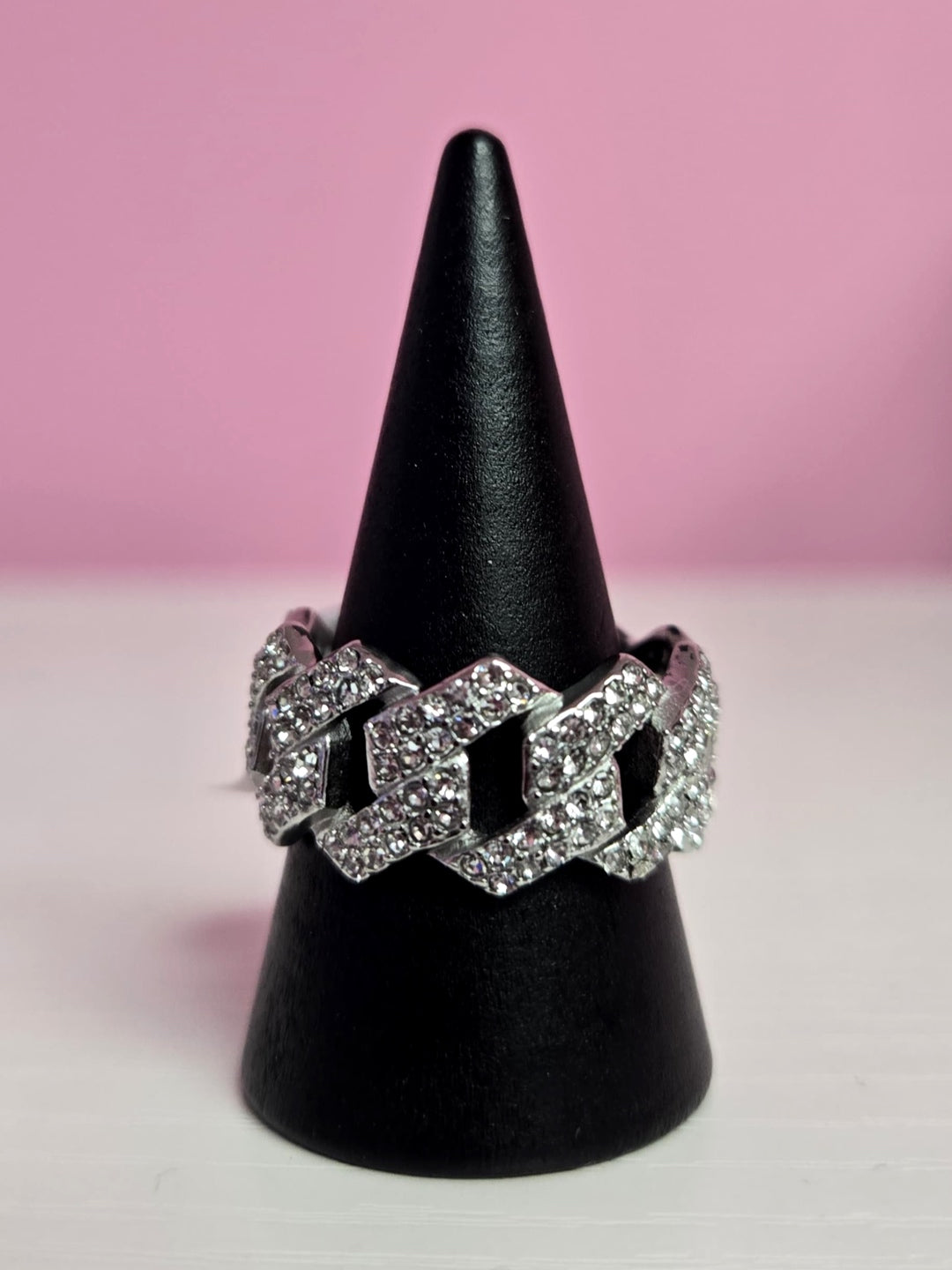 Icey Cuban Link Ring