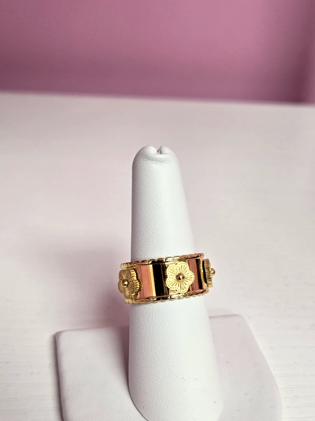 18K Gold Plated Clover