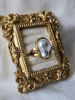Chantilly Pearl Incrusted Shell Ring